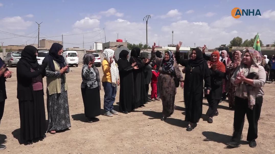 Sersaxî dan malbata şehîd Berxwedan Efrîn