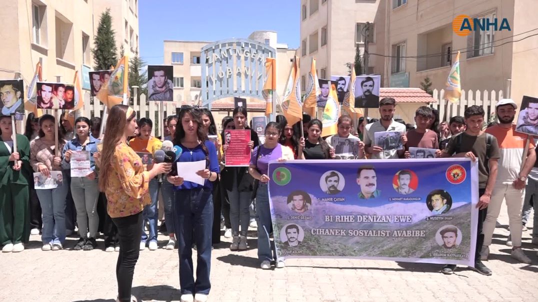 Li Kobanê şehîd Deniz Gezmiş, Yusuf Aslan û Huseyin Inan hatin bibîranîn