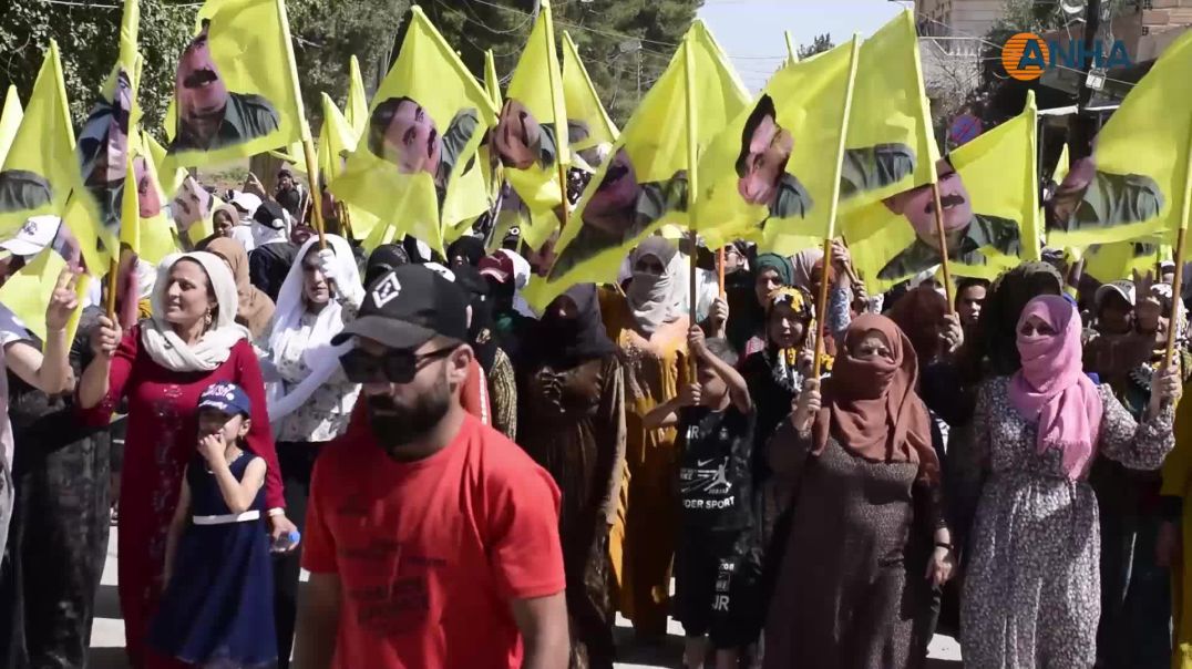 ⁣مكونات تل تمر وزركان تطالب بالحرية الجسدية للقائد عبد الله أوجلان