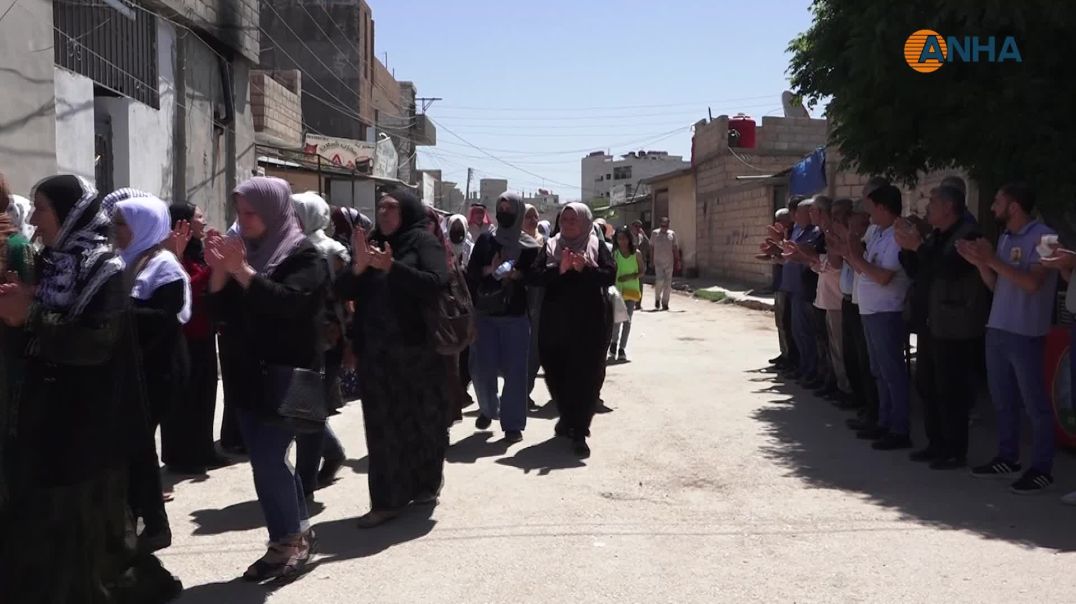 ⁣تقديم واجب العزاء لذوي الشهيد جكر كلو