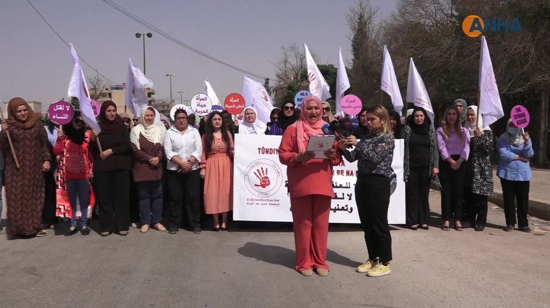 ⁣جريمة قتل امرأة في قامشلو تُشعل غضب النساء