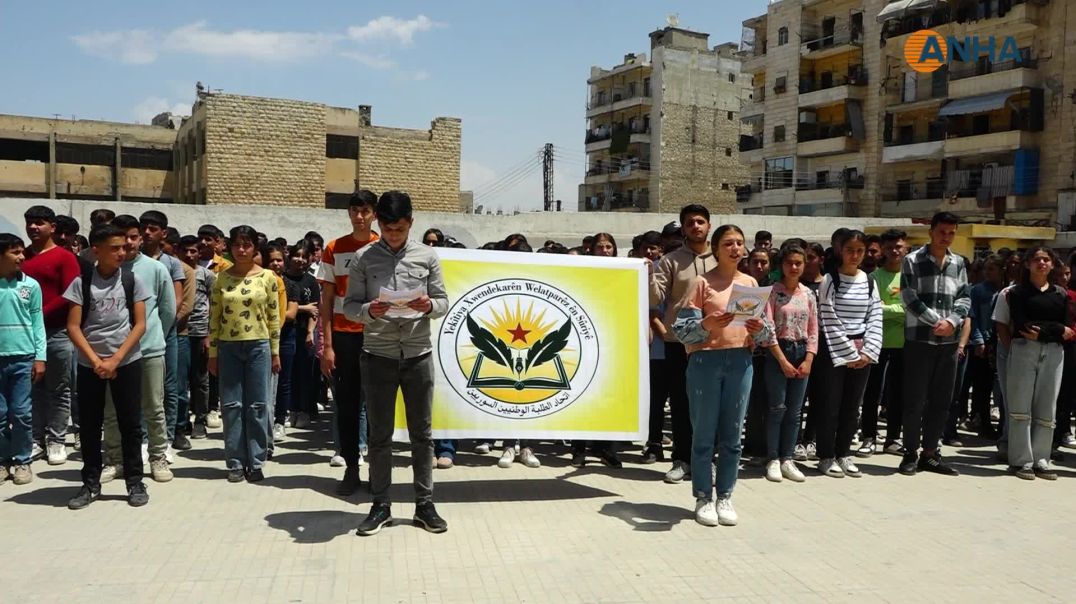⁣طلبة حلب تدعو إلى التكاتف والوحدة والوقوف في وجه الفتنة
