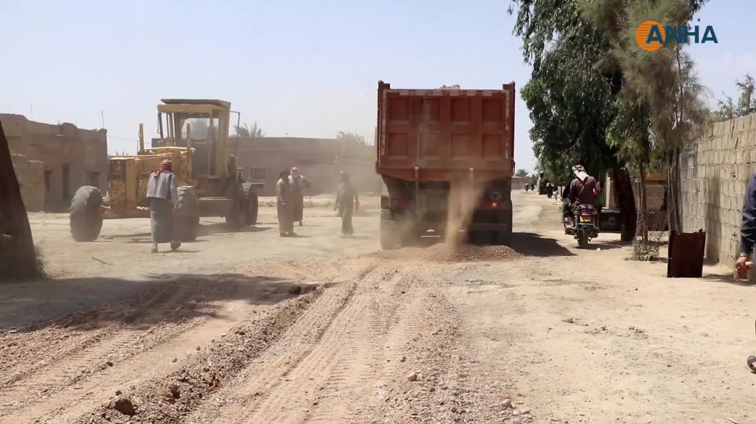 بلدية الشعب في مدينة الشحيل تباشر تأهيل الطرقات
