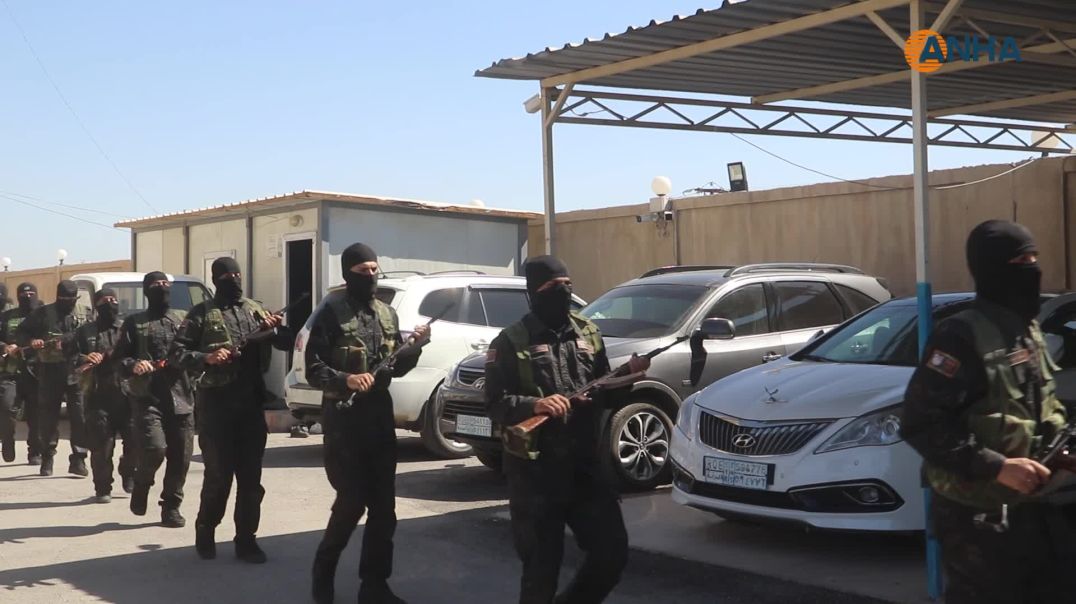 تخريج دورة الشهيدة رونيزا محمد للضابطة الجمركية في الرقة