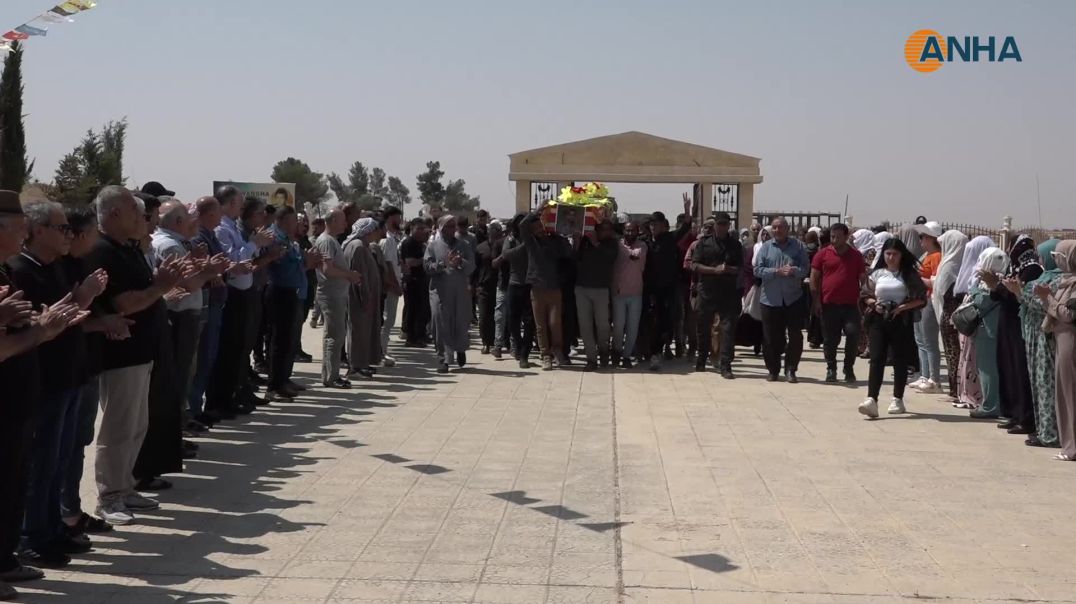 Şervanê QSD`ê şehîd Şêro Tirbespiyê hate oxirkirin