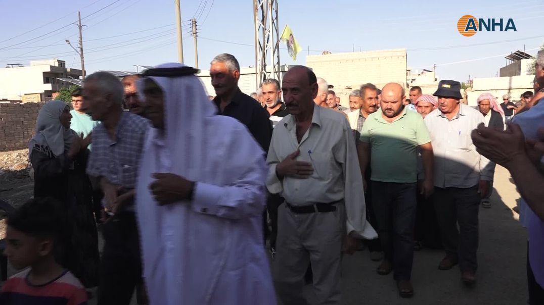 ⁣Merasîma xiyabî ji bo Şehîda Serhildan Mehsum hate li darxistin