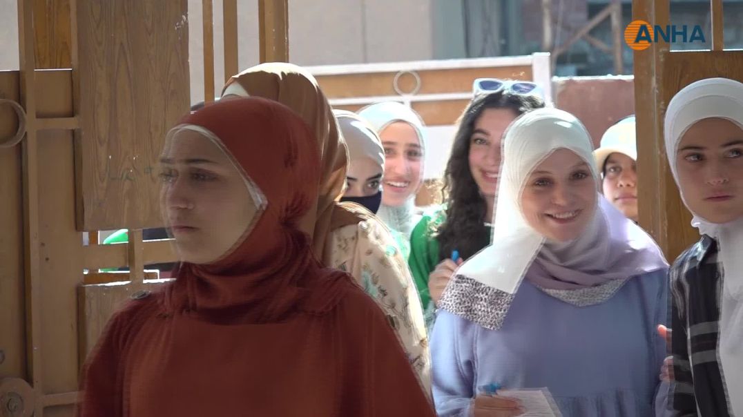 بدء امتحانات طلبة المرحلة الإعدادية وفق مناهج النظام السابق-حسكة