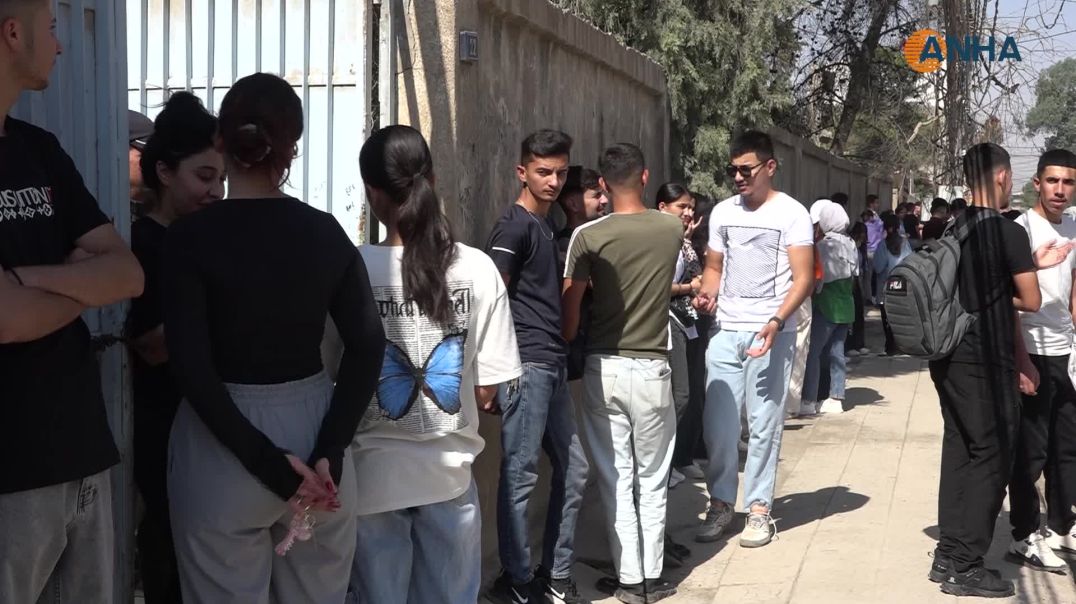 Ezmûnên refên 9 û 12`an ên serbest dest pê kir-Qamişlo