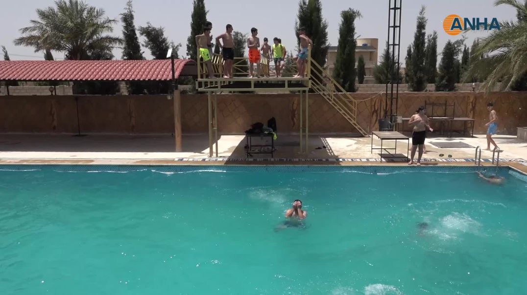 ⁣جهود لتنشيط رياضة السباحة وتنظيمها في شمال وشرق سوريا