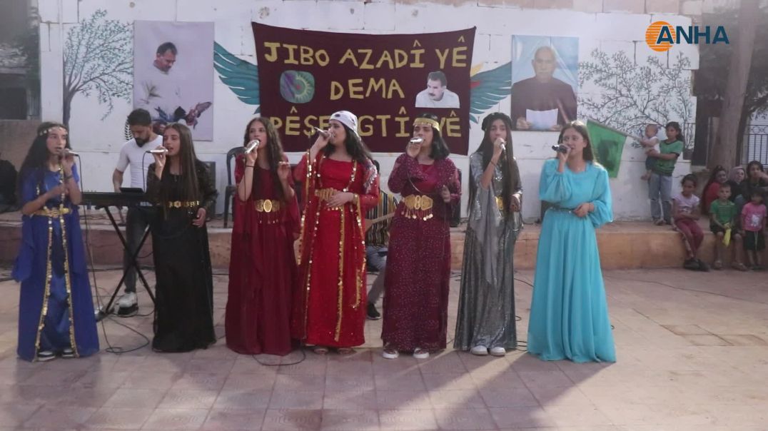 ⁣أمسية فنية في إطار المطالبة بالحرية الجسدية للقائد عبد الله أوجلان