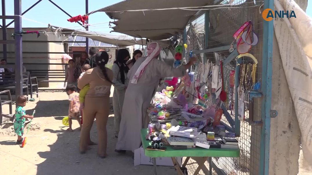 في العيد… مهجّرو سري كانيه يحيون ذكرياتهم تحت الخيام ويطالبون بإنهاء الاحتلال