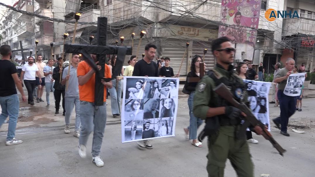 مسيحيو قامشلو يدينون استهداف كنيسة مار إلياس ويؤكدون أن الإدارة الذاتية صمام الأمان لعموم السوريين
