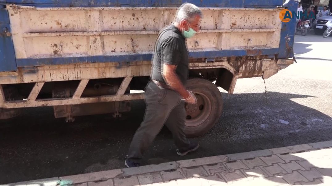 ⁣أعمال نظافة مشتركة في قامشلو تعزيزًا للوعي البيئي