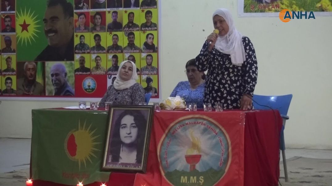 ⁣نساء إقليم شمال وشرق سوريا يستذكرن المناضلة زيلان ويجددن عهدهن بمواصلة دربها-جل اغا