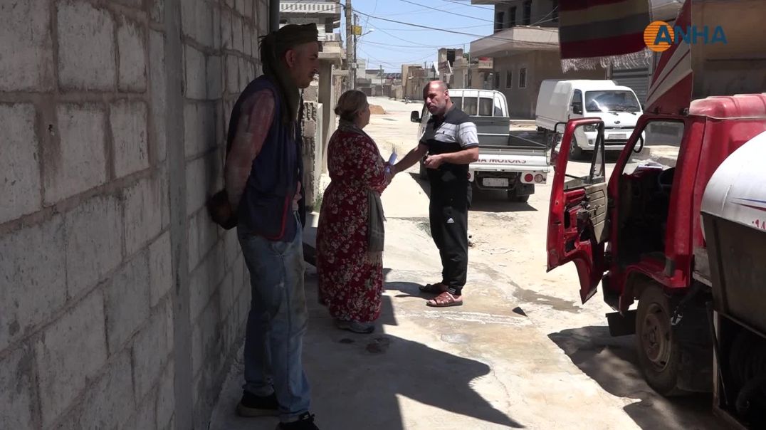 ⁣البدء بتوزيع مازوت التدفئة في شمال وشرق سوريا