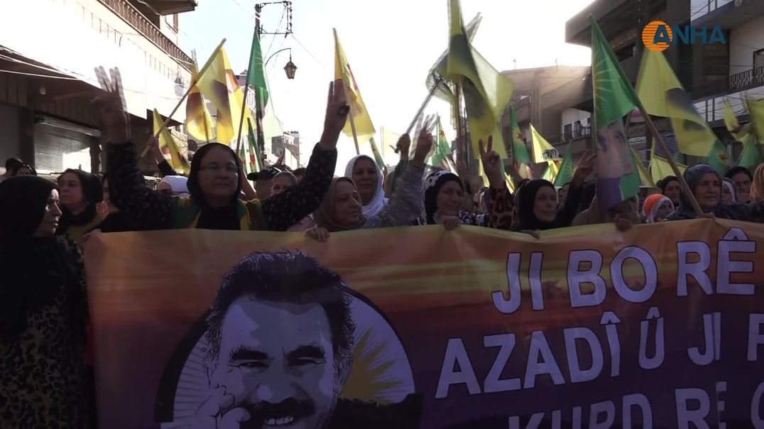 الآلاف يطالبون بالإفراج عن القائد عبد الله أوجلان