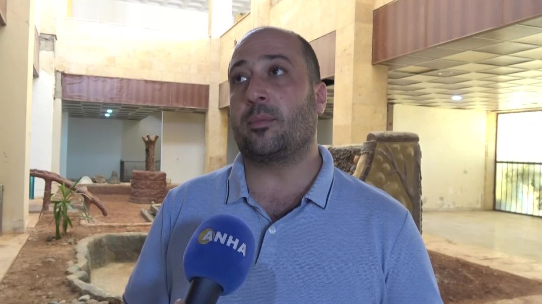 ⁣أعمال مكثفة في الطبقة لحماية المواقع الأثرية التي ظهرت بانحسار مياه الفرات
