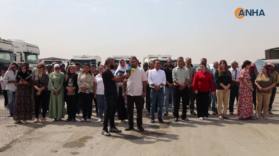 ⁣الإدارة الذاتية ترفد أسطول بلديات الحسكة بـ 20 آلية