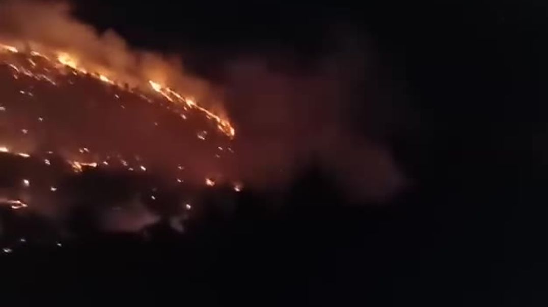 اندلاع حرائق في ريفي حماة وعفرين المحتلة