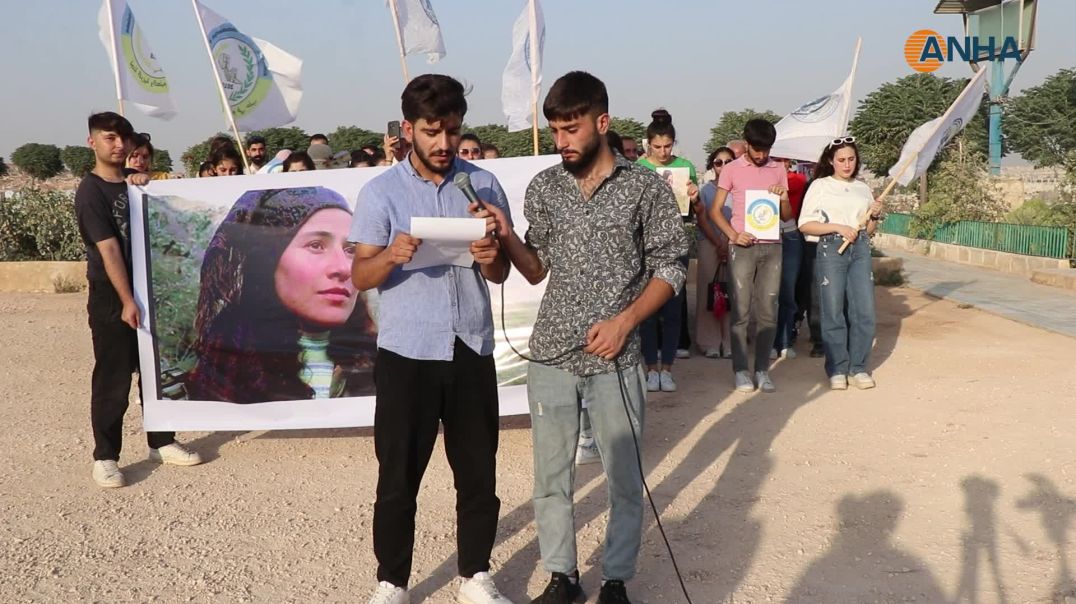 ⁣استذكار الشهيدة فيان أمارا في مقاطعة الفرات ومدينة حلب