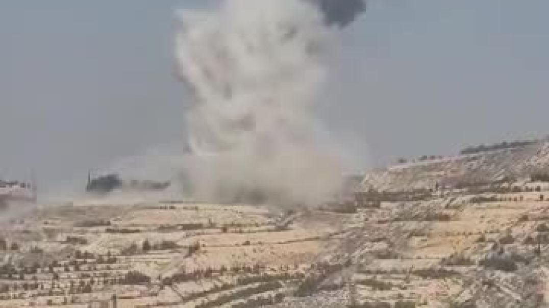 تجدد القصف الإسرائيلي على محيط القصر الجمهوري في دمشق