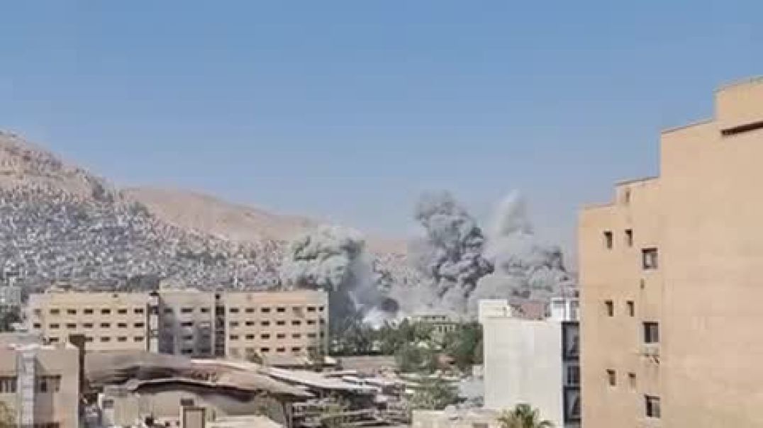 قصف جوي جديد على دمشق يستهدف وزارة الدفاع