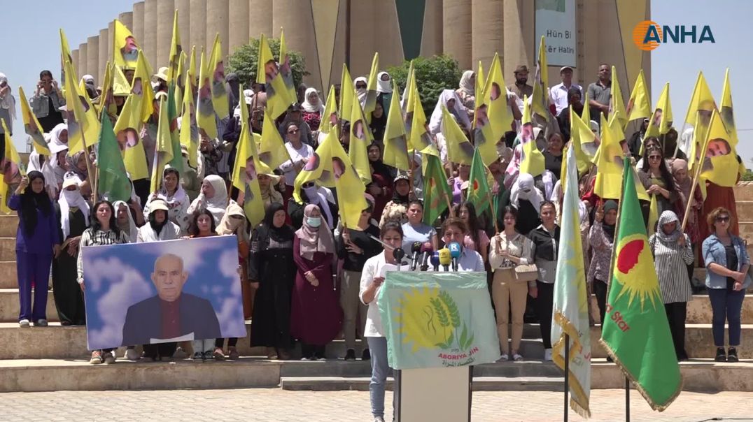 Rêxistinên jinan daxwaza azadiya fîzîkî ya Rêber Abdullah Ocalan kir