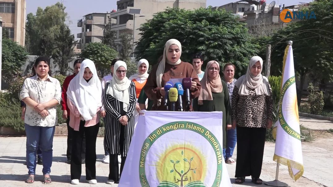 ⁣مجالس المرأة وحماية الطفل تدين الهجمات على السويداء - قامشلو