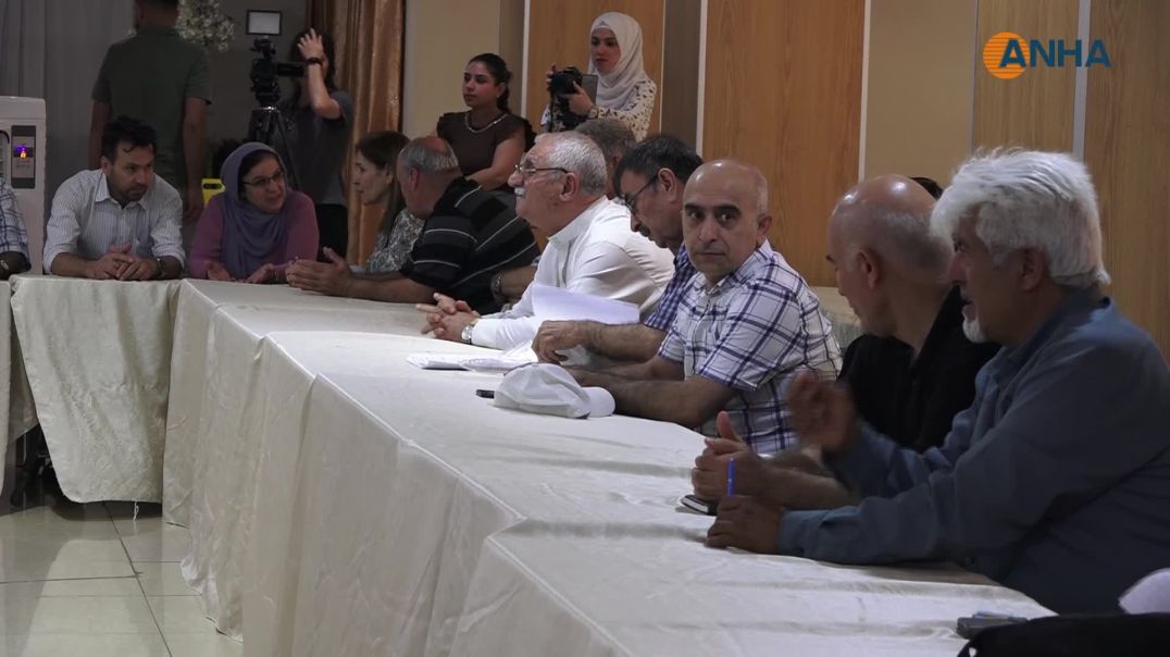 ⁣منتدى حواري في قامشلو يناقش نداء "السلام والمجتمع الديمقراطي"