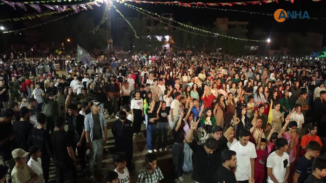 ⁣مدن وبلدات شمال شرق سوريا وحلب تحيي ذكرى قفزة 15 من آب باحتفالات جماهيرية - ديرك