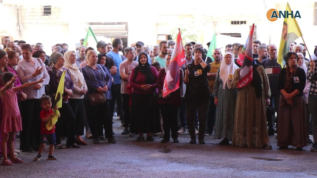 تقديم واجب العزاء لذوي مقاتل من قسد وعضو في قوى الأمن الداخلي بحلب
