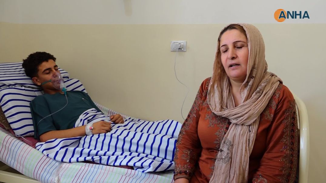 خضوع الطفل المصاب برصاص الجندرمة التركية لعملية جراحية
