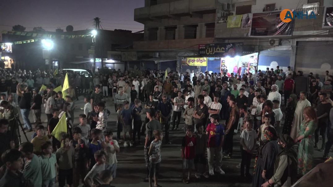 ⁣مدن وبلدات شمال شرق سوريا وحلب تحيي ذكرى قفزة 15 من آب باحتفالات جماهيرية - كركي لكي