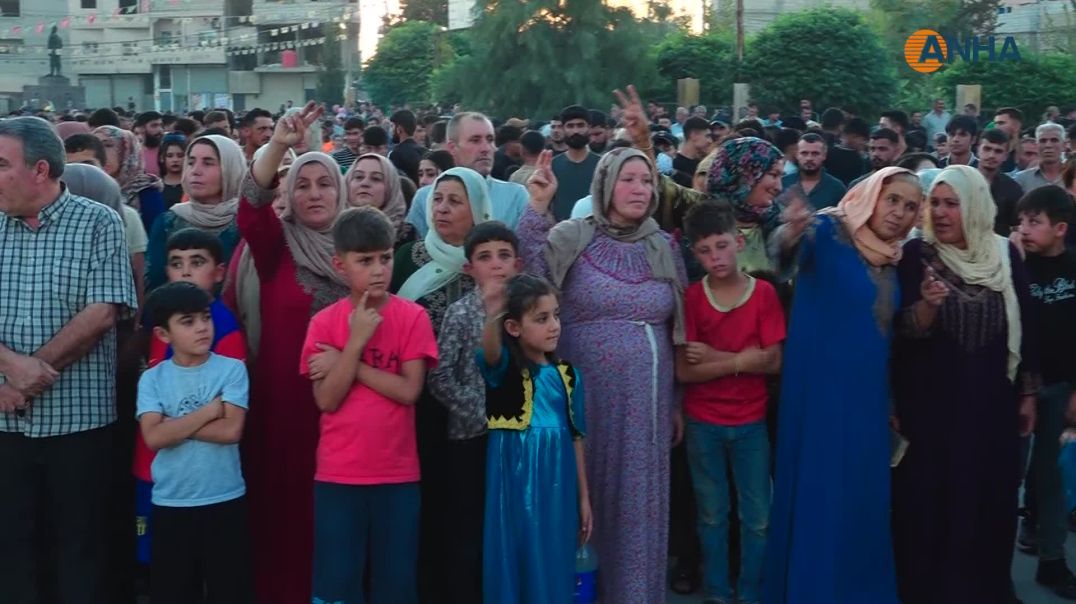 ⁣مدن وبلدات شمال شرق سوريا وحلب تحيي ذكرى قفزة 15 من آب باحتفالات جماهيرية -كوباني