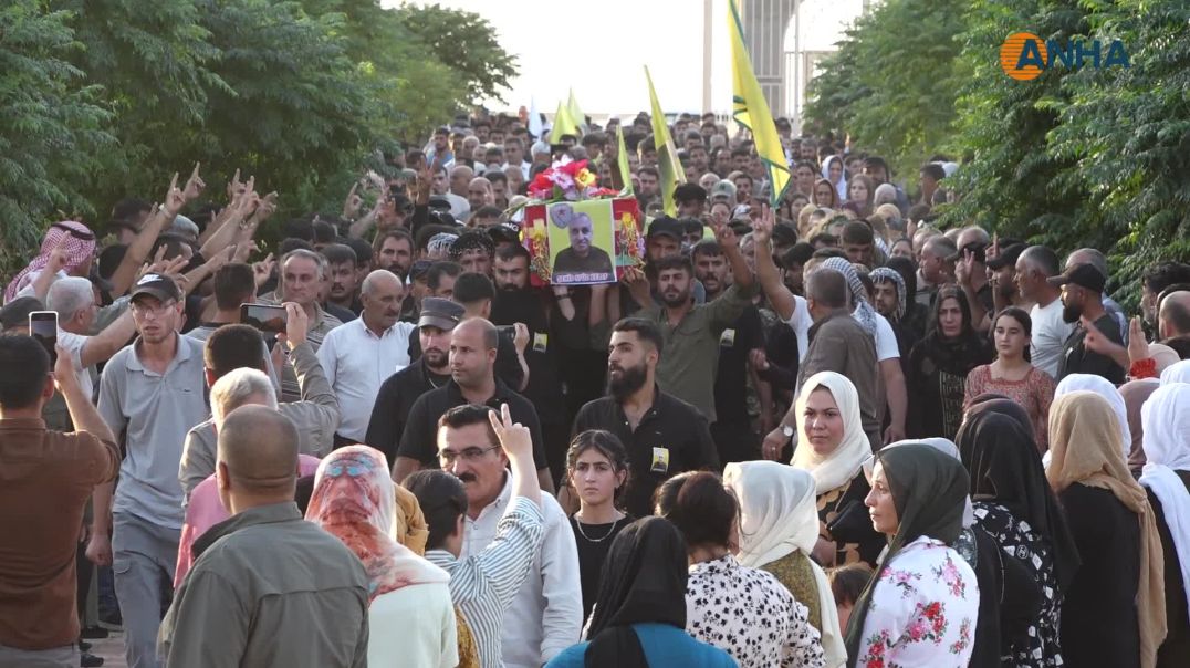 ⁣مزار الشهيد رستم جودي في الدرباسية يحتضن جثمان الشهيد سعود خلف