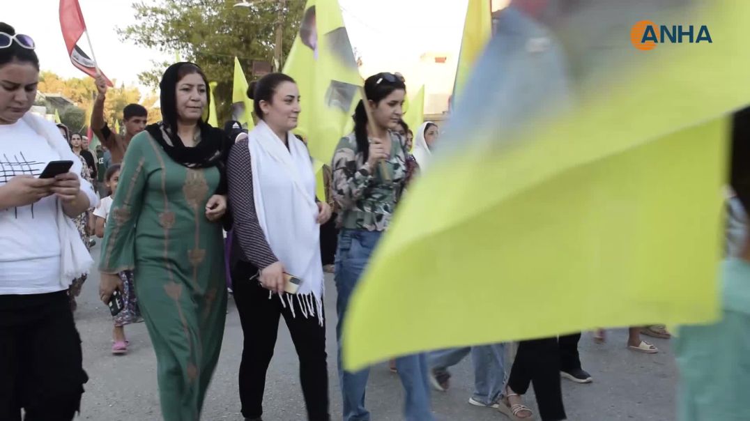 ⁣مدينة تل تمر تحيي الذكرى السنوية الرابعة لاستشهاد قادة مجلسها العسكري