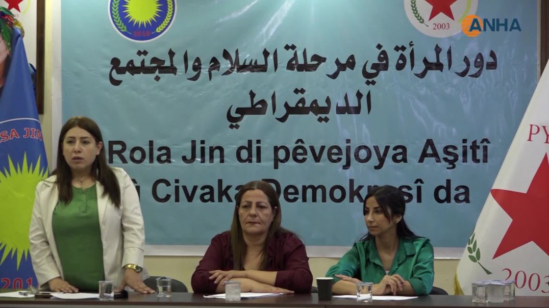 Li Bajarê Qamişlo Meclisa Jinan a PYD`ê panelek lidar xist
