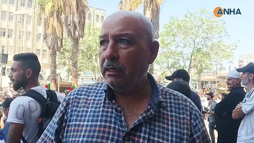 ⁣تظاهرات واسعة في السويداء تطالب بالحرية وتقرير المصير