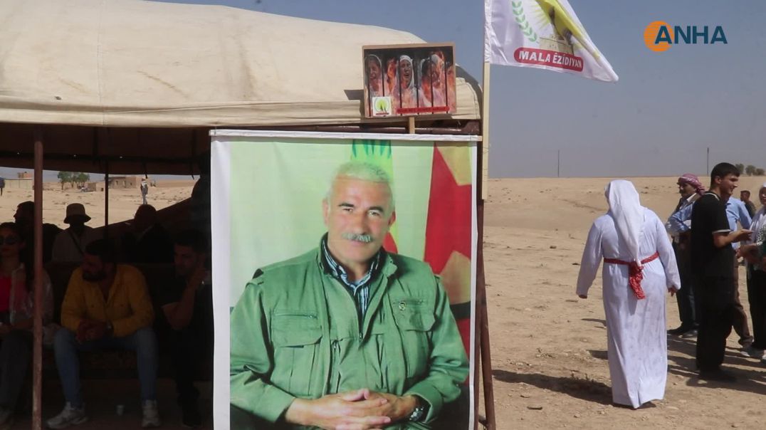 وضع حجر الأساس لبناء مقام ديني للإيزيديين في عامودا