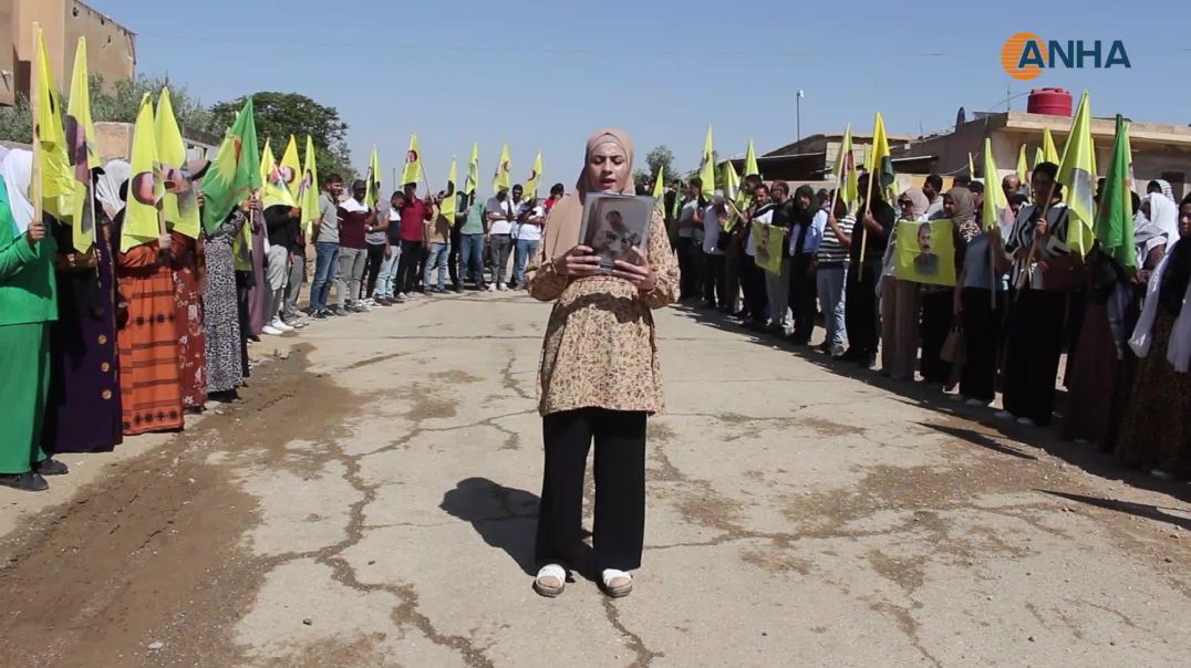 أهالي شمال وشرق سوريا يجددون تمسكهم بالسلام والحل الديمقراطي-تل براك