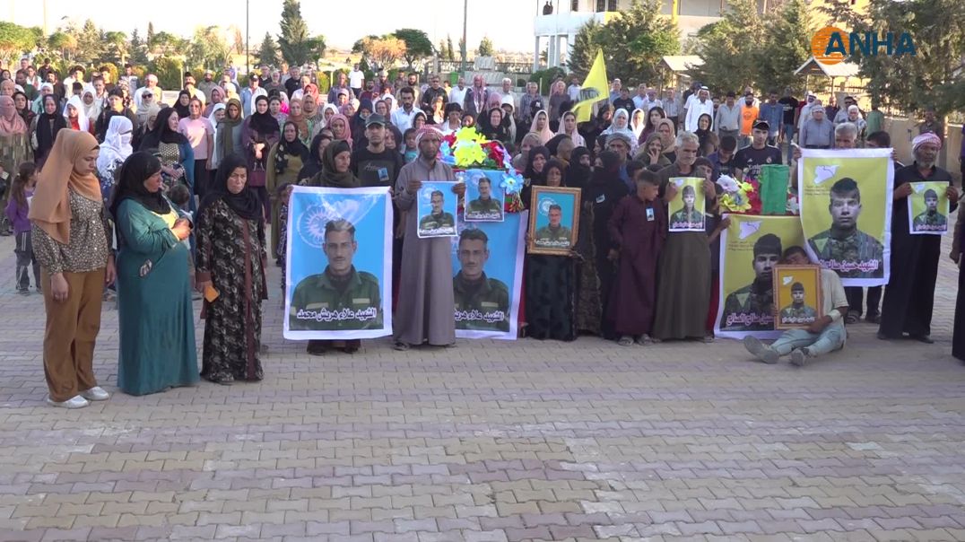 تشييع جثمان عضو من قوى الأمن الداخلي في الحسكة