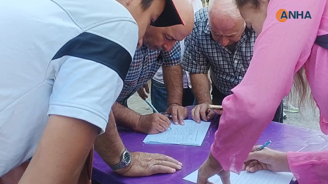 حملة حق تقرير المصير في السويداء تجمع التواقيع إلكترونياً وميدانياً