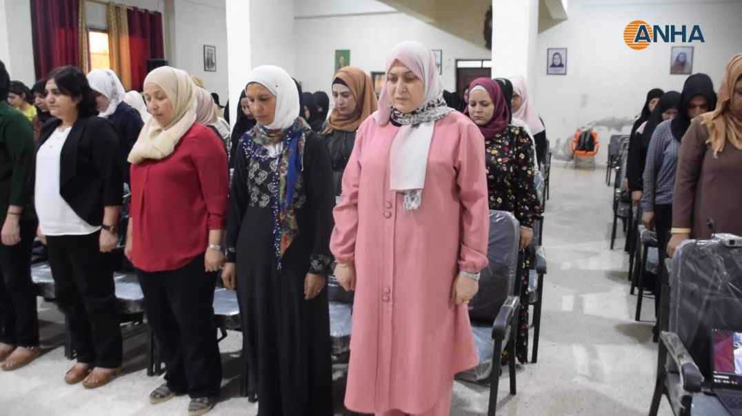 تجمّع نساء زنوبيا في مقاطعة الرقة يستذكر جينا أميني