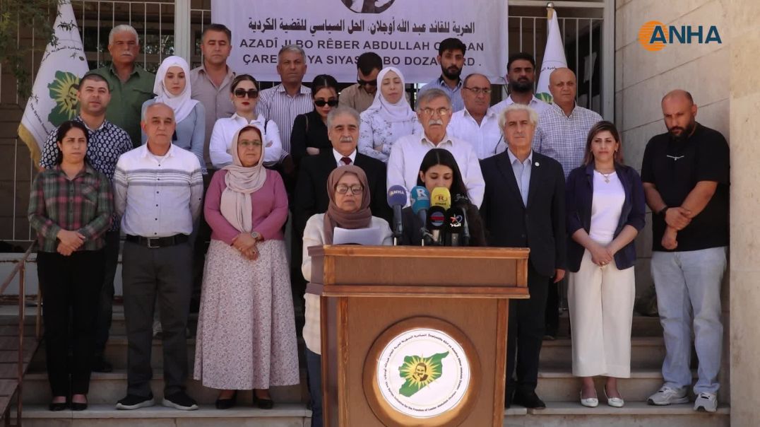 ⁣2541 شخصية سورية يطالبون بلقاء القائد عبد الله أوجلان