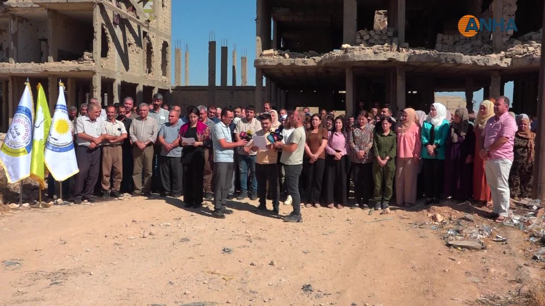 ⁣Rêveberiya kantona Firatê bi boneya salvegera êrişa li dijî Kobanê daxuyanî da