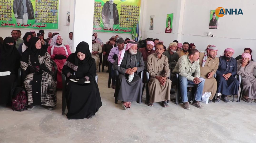 الرؤساء المشتركون لكومينات الشدادي يحملون مطالب الأهالي إلى اجتماع 
