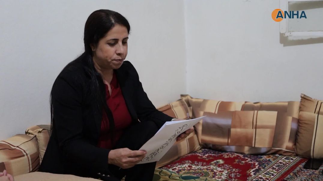 ⁣Şandeyê nameya Rêber Apo gihand şêxê Eşîra El Raşid