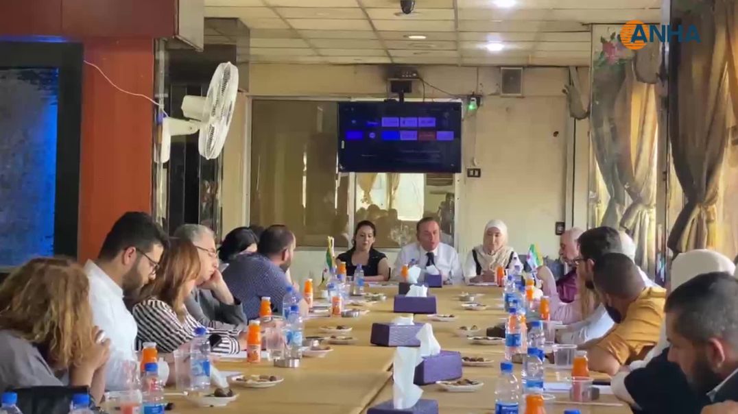 ⁣ندوة لحزب سوريا المستقبل حول السلم الأهلي وخطاب الكراهية في دمشق