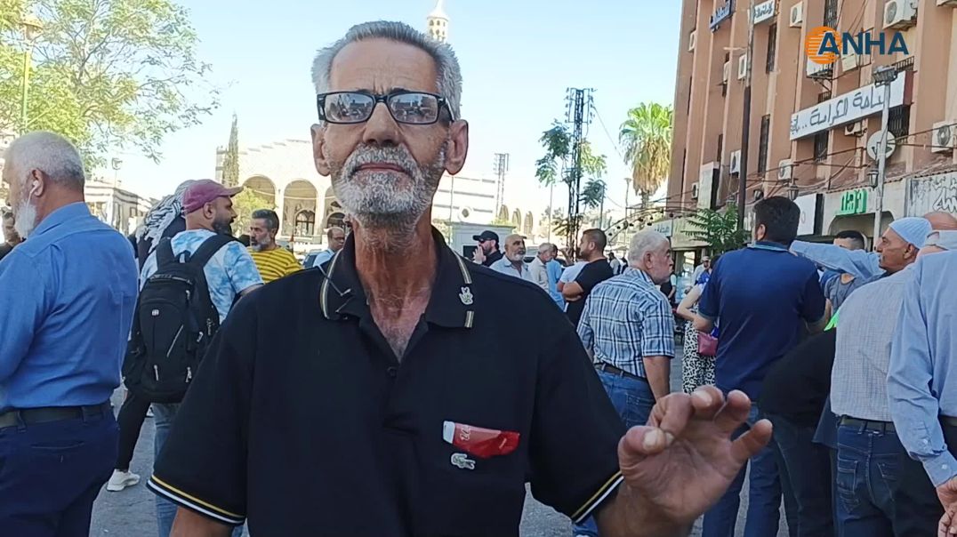 ⁣الأهالي يؤكدون على "حق تقرير المصير" في السويداء