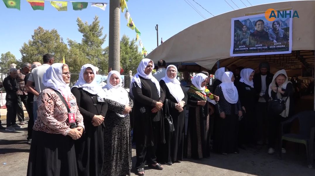 Emîne Erciyes û hevrêyên wê li Qamişlo hatin bibîranîn